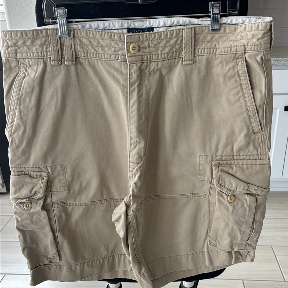 Polo by Ralph Lauren Men's Tan Gellar Shorts Size 40  #6